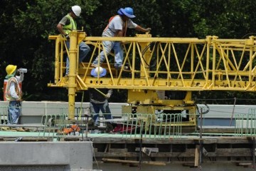 El andar positivo de la Construcción no logró contener la baja en la industria