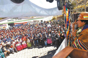 BOLIVIA: El Gobierno licita construcción del ingenio de estaño y zinc en Colquiri