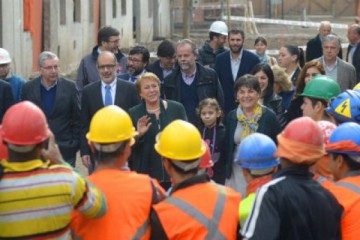 CHILE: Michelle Bachelet destacó construcción de 25 mil nuevas viviendas