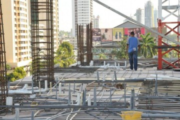 PANAMA: Principales indicadores del sector de la construcción se contraen