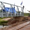 Prosiguen obras para construcción de puentes