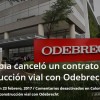Colombia canceló un contrato de construcción vial con Odebrecht