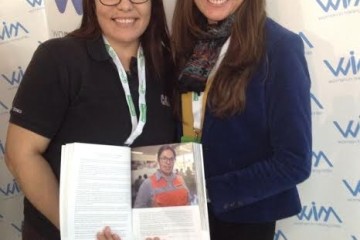 La primera mujer especialista certificada por CAT a nivel mundial