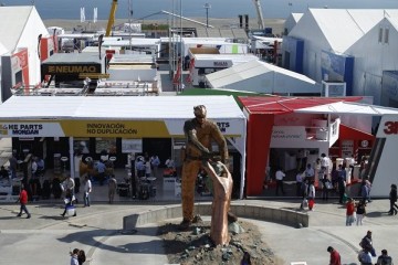 La feria Exponor 2017 permite fortalecer encuentran el mayor centro de producción mundial de cobre, Litio y yodo.(Chile)