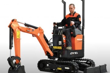 Doosan lanza la nueva mini excavadora DX10Z
