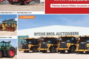 Ritchie Bros. se prepara para una gran subasta en Junio