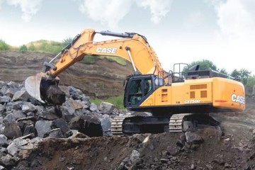Haciendo Debut la Nueva Excavadora de Cadenas CASE CX750D