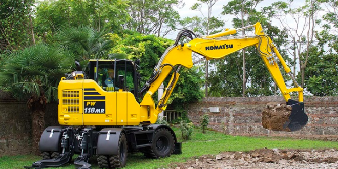 Komatsu-PW118MR