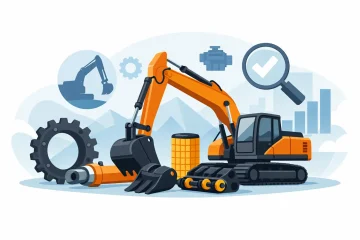 Mejores repuestos para excavadoras: cómo elegir