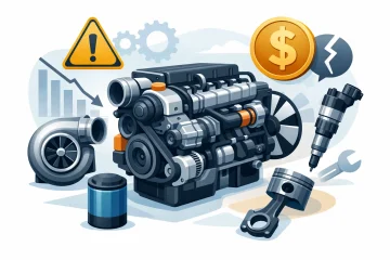 Partes motor diesel para evitar paradas costosas