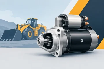 Motor de arranque reconstruido para maquinaria pesada