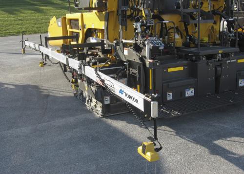 Toptrec TOPCON SMOOTHTRAC UPGRADE TO SONIC AVERAGING SYSTEM FOR ASPHALT PAVING ...