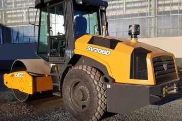 CASE INTRODUCES SV208 SINGLE DRUM VIBRATORY COMPACTOR FOR SOIL COMPACTION APPLICATIONS